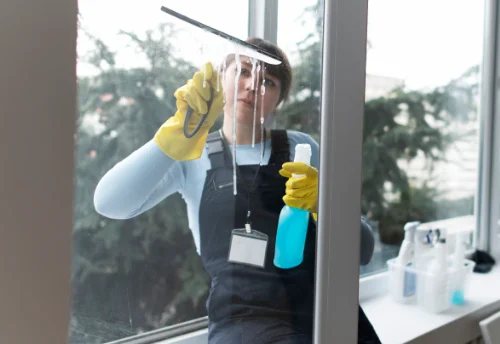 Nettoyage de vitres intérieures et extérieures à Avermes